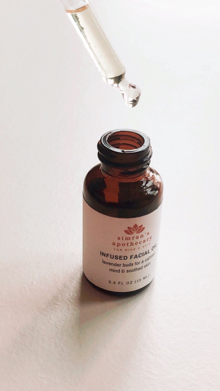 lavender infused facial oil