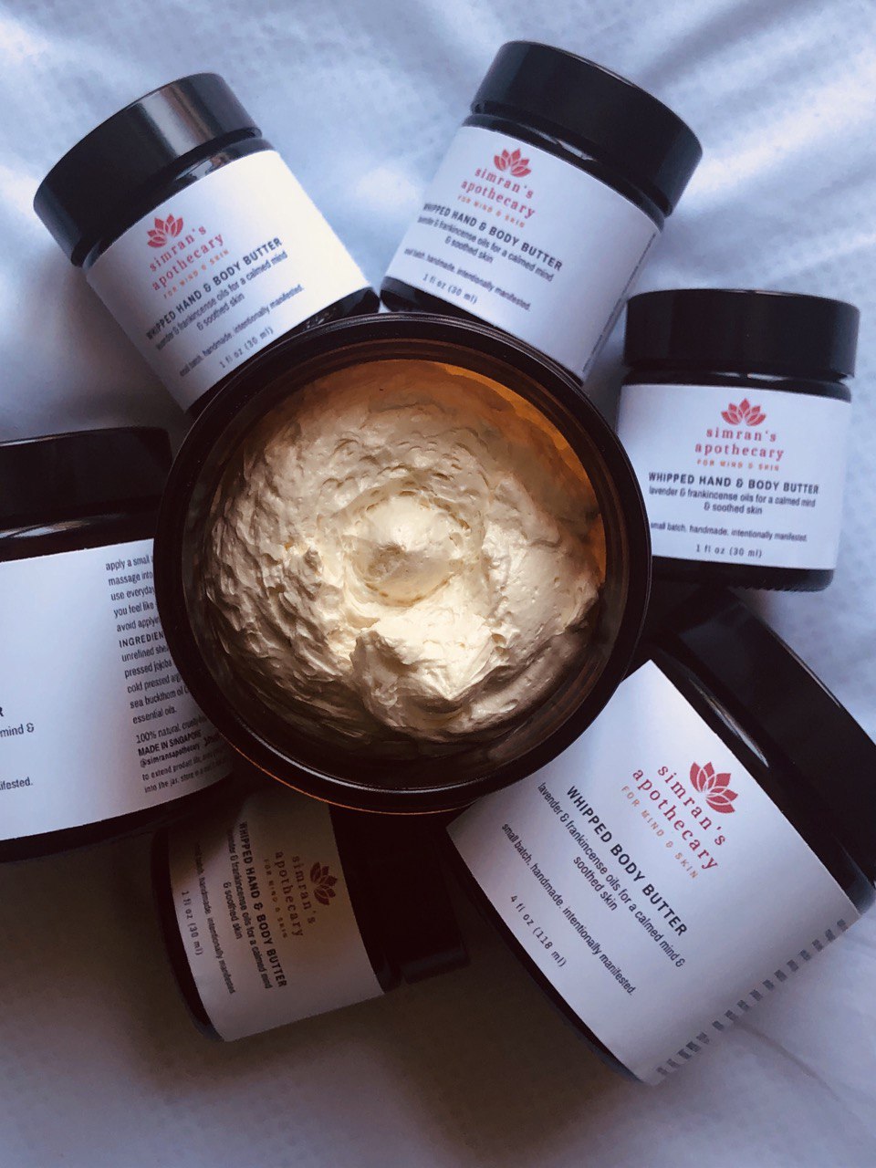 lavender frankincense whipped hand & body butter