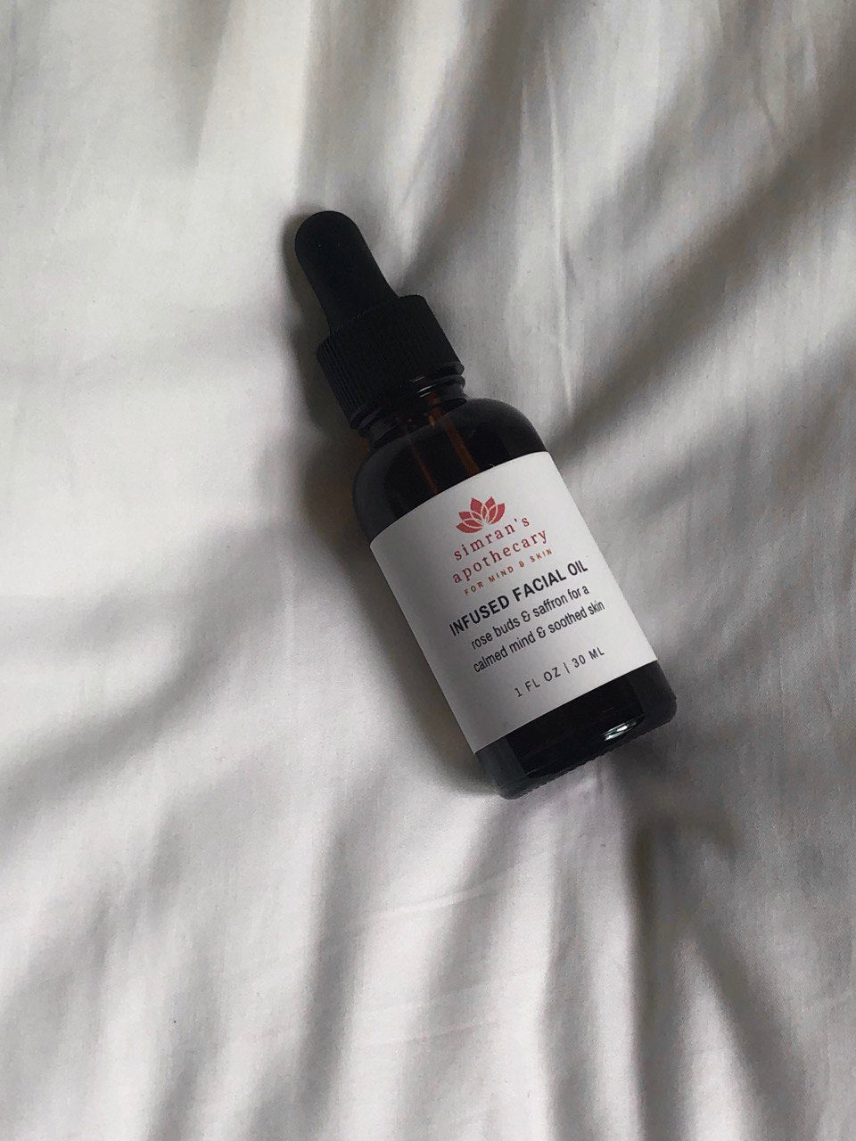 rose & saffron infused facial oil